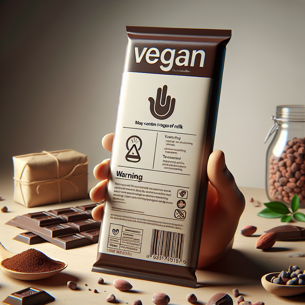 Ist vegane Schokolade mit Milchspuren vegan