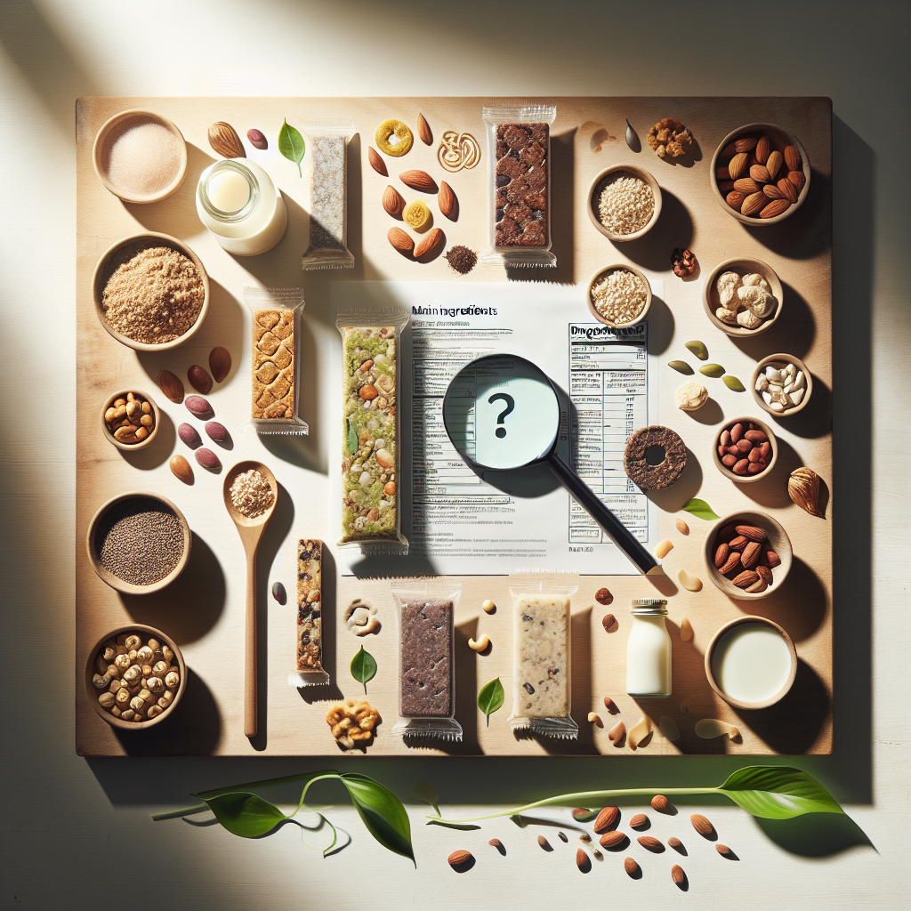 Sind pflanzliche Proteinriegel mit Milch oder Honig vegan