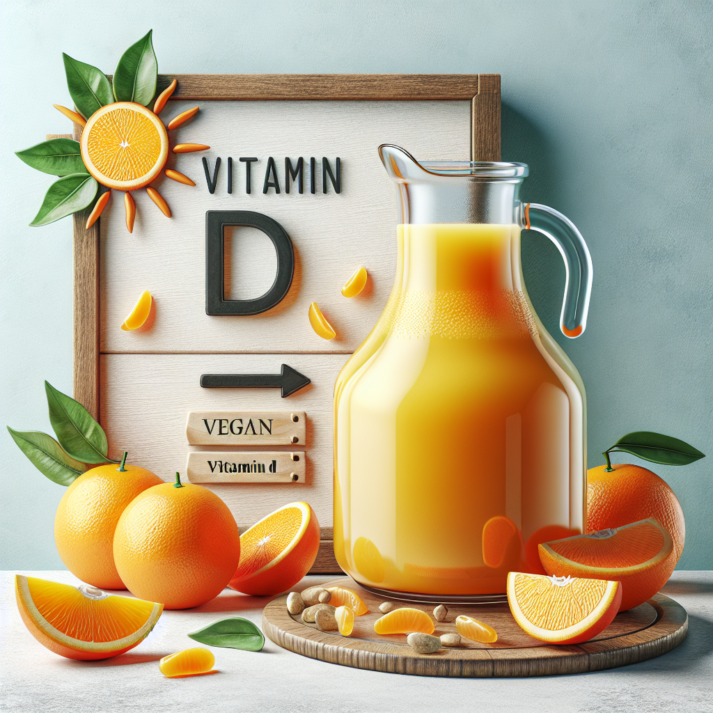 Ist Orangensaft mit Vitamin D vegan
