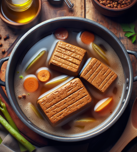 Ist Seitan gekocht in tierischer Brühe vegan